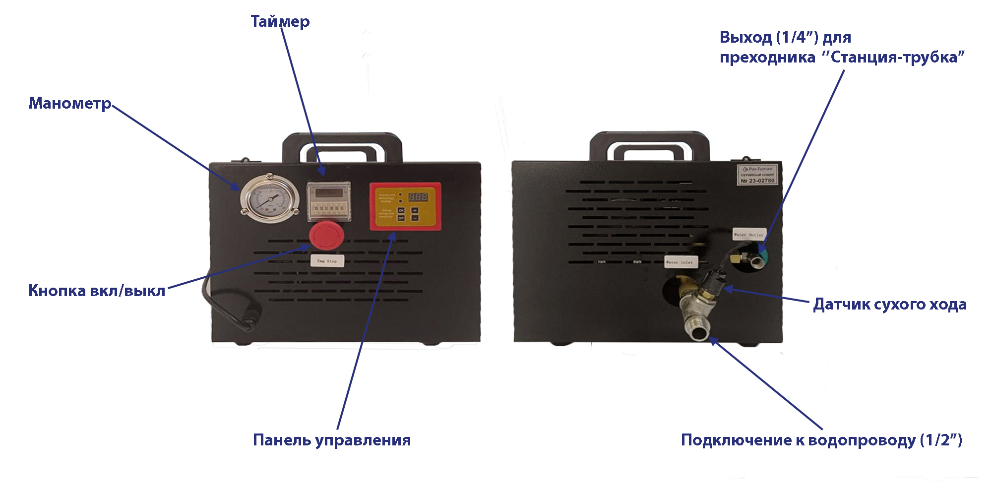Туманообразователь высокого давления К2Т